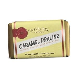 Castelbel Limited Edition Caramel Praline Triple-Milled Scented Soap 10.5 oz New